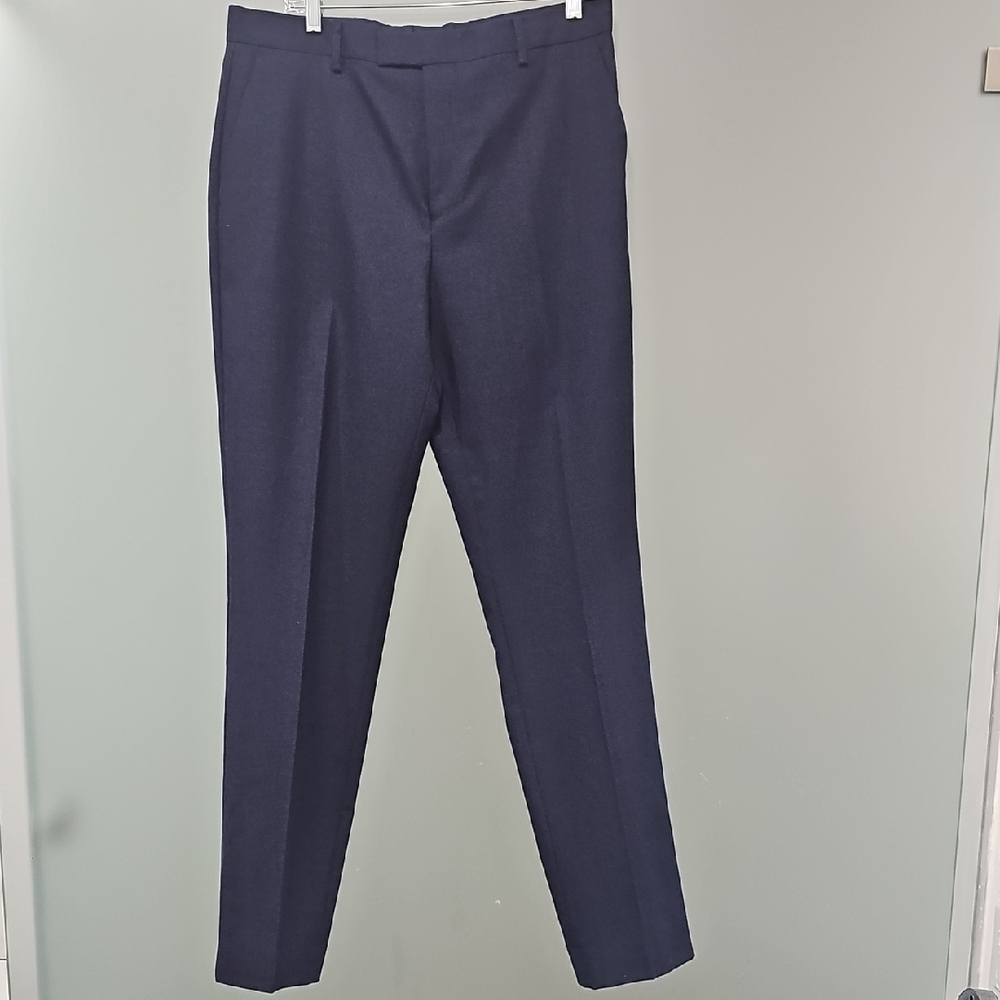 Reiss Dark Blue Men's Dress Pants
